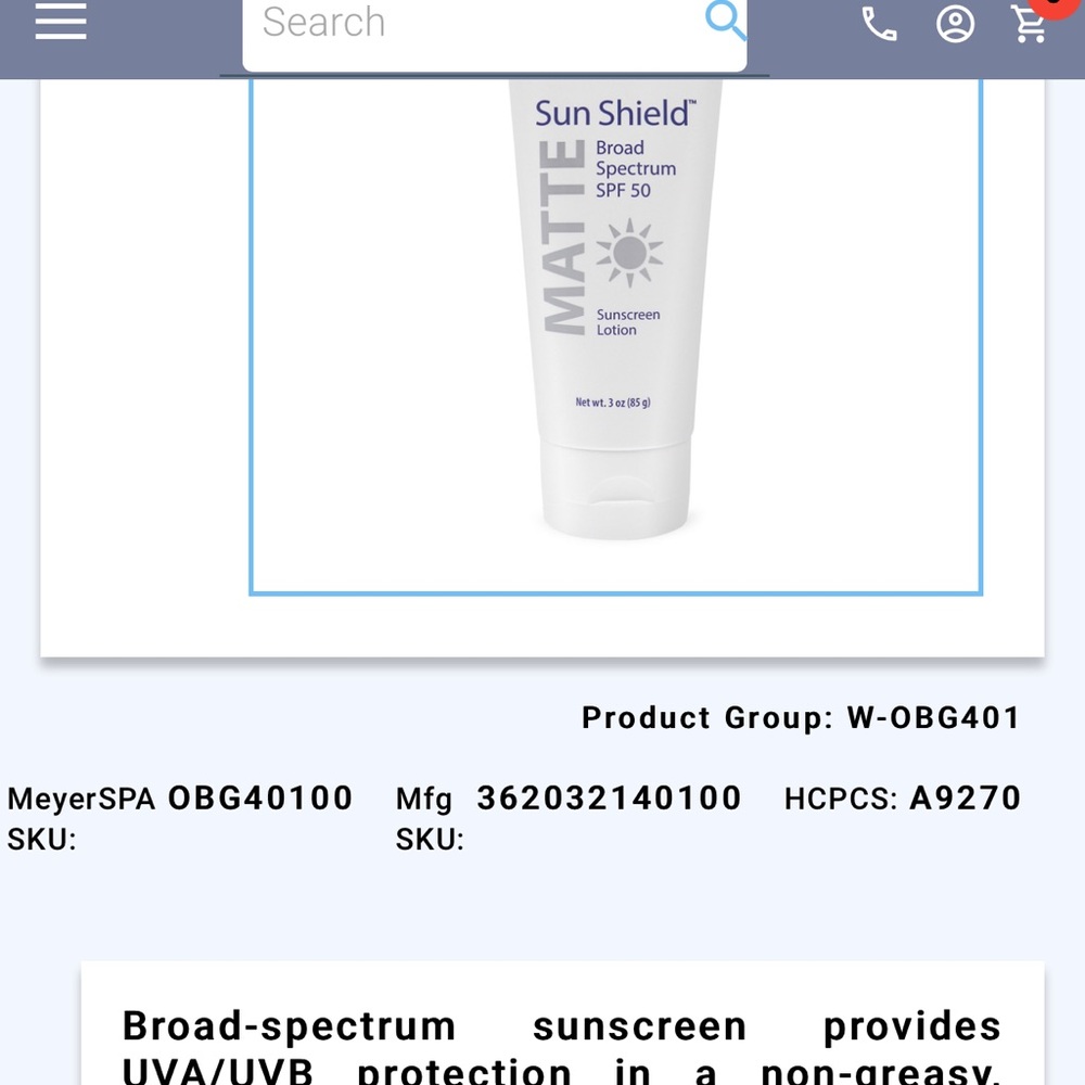 Obagi Sun Screen - Picture 3 of 3